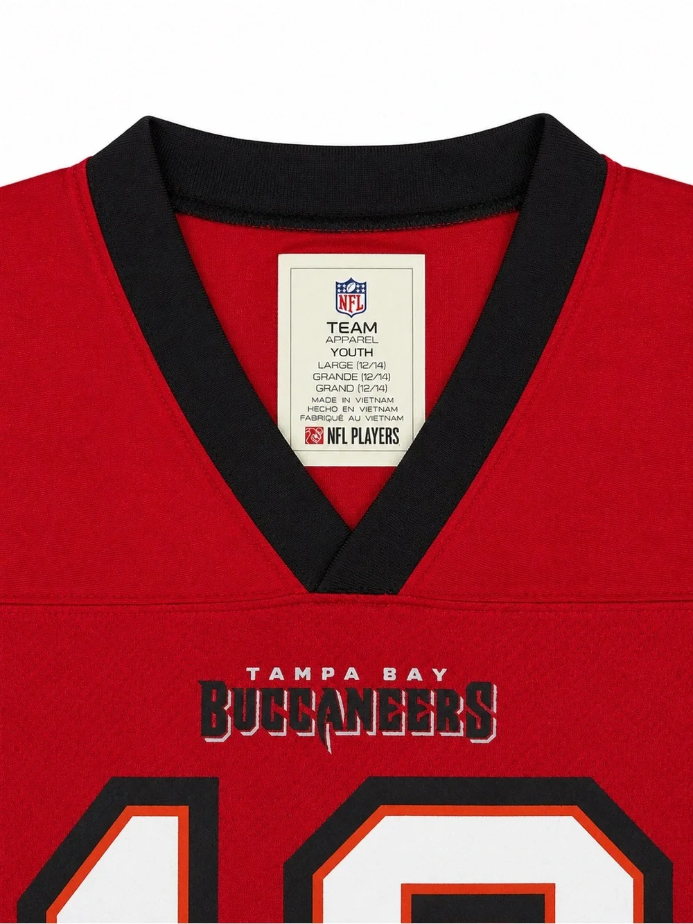 NFL Team Apparel Tampa Bay Buccaneers Mike Evans #13 Youth Home Jersey LG 12/14